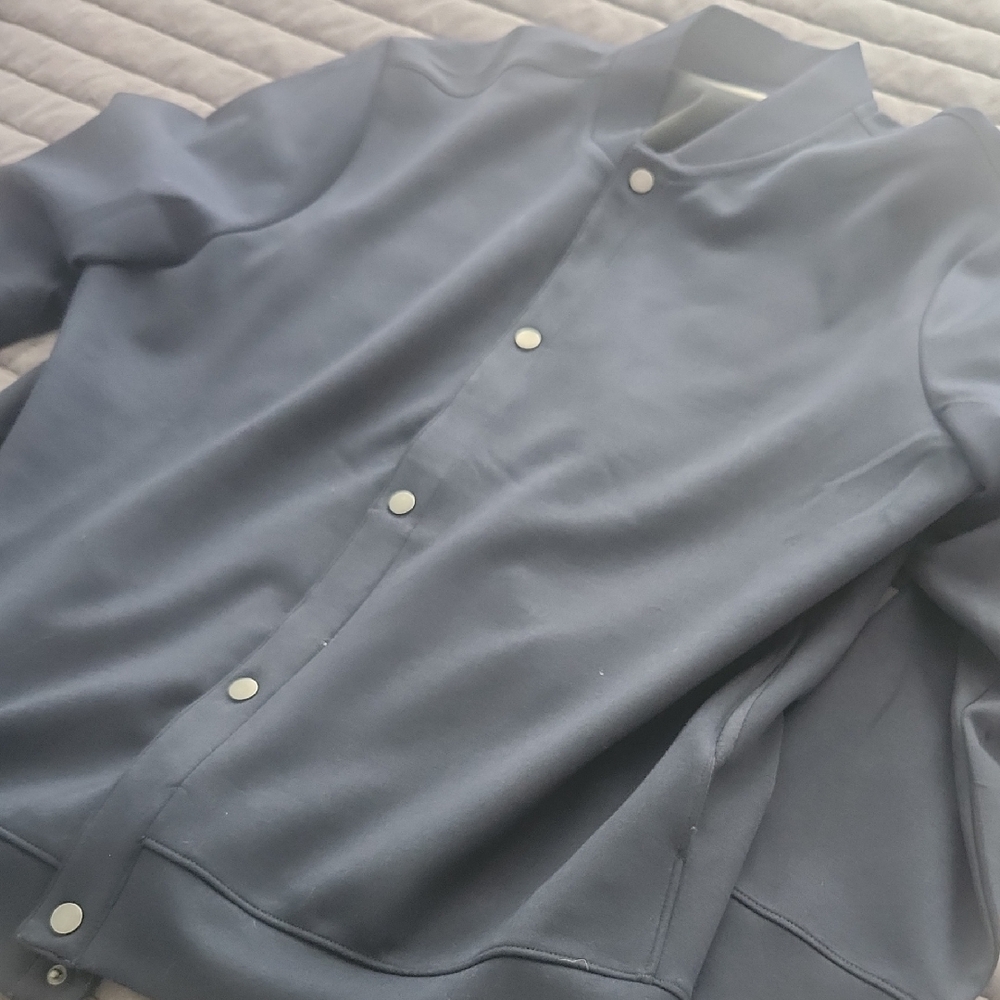 Perry Ellis Navy Bomber Jacket